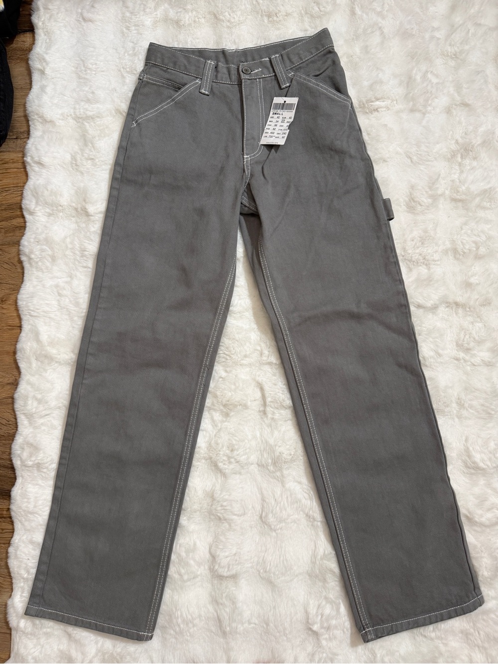 John Galt Gray Green Cargo Utility Pants Small NWT